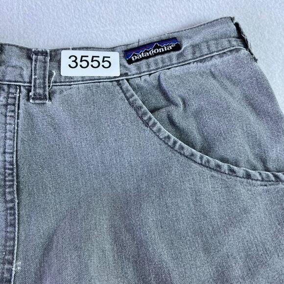 Patagonia Jeans Womens 16 Gray Denim Vintage High Rise - Picture 13 of 16